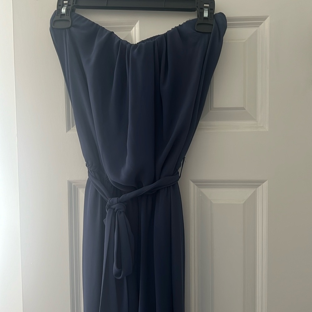 Blue romper pants